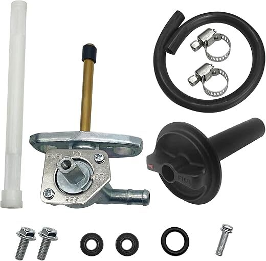 M MATI Fuel Cock Petcock Lever for Honda TRX 16950-HM8-003