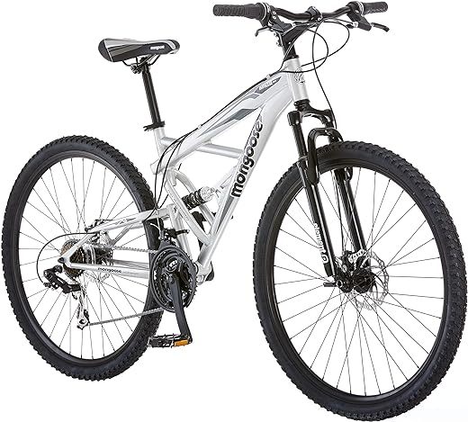 Mongoose Full Suspension 29-Inch Mountain Bike, 21-Speed