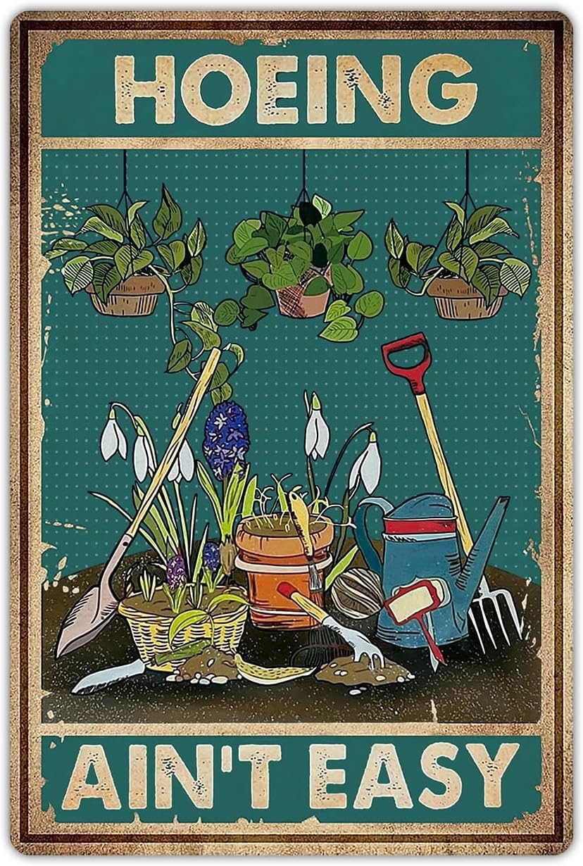 Artlunar Funny Garden Sign Gift For Gardener (980)