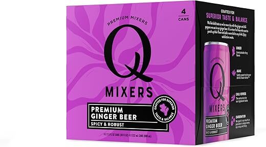 Q MIXERS Ginger Beer, 7.5 Fl Oz Cans