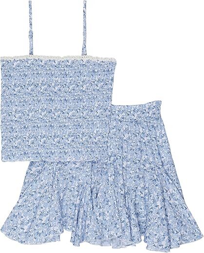 VINTAGE HAVANA Ruffle Tube Top Set