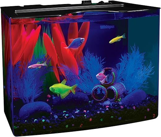 GloFish GloFish Aquarium 5-Gallon Crescent Kit
