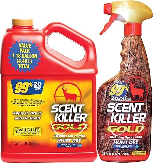 Wildlife Research Gold Scent Killer Spray and Refill