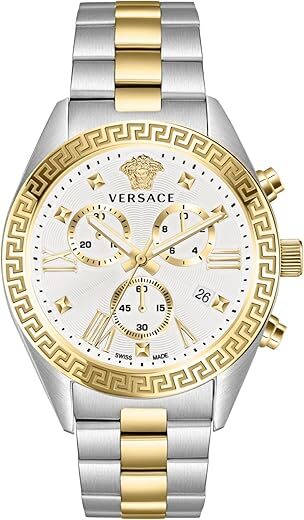 Versace Greca Chrono Collection Luxury Watch