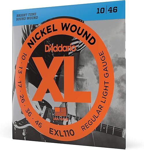 D’Addario Guitar Strings – XL Nickel – EXL110