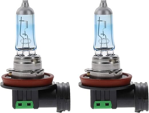 Philips automotive lighting H11 CrystalVision Platinum Headlight Bulb, 2-Pack