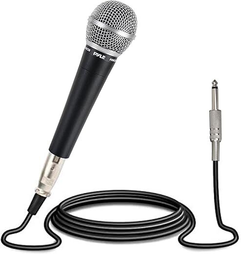 Pyle Handheld Microphone Includes 15ft XLR Cable PDMIC58