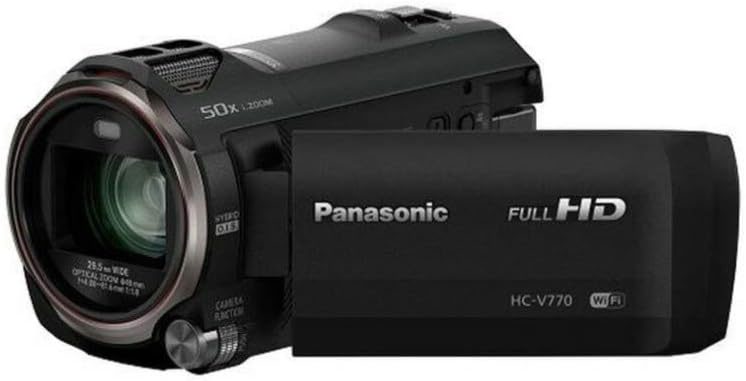 Panasonic HC-V770 12.76 MP Camcorder – Black