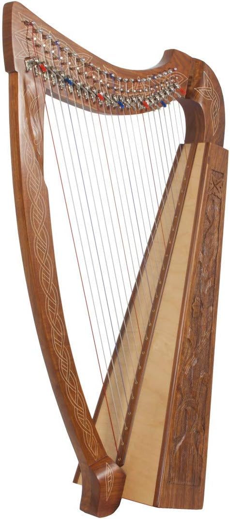 Roosebeck Heather Harp w/Full Chelby Levers