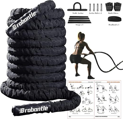 Brobantle Heavy Battle Ropes for Home Gym