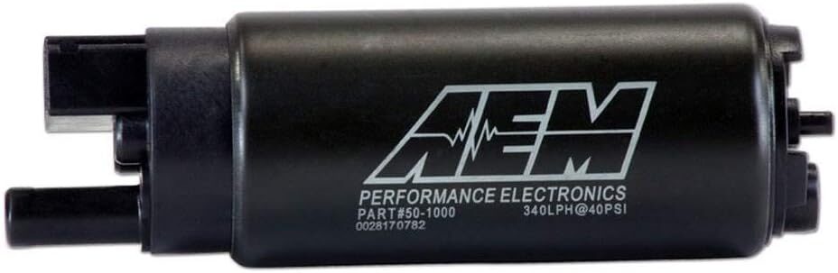AEM High Flow In-Tank Fuel Pump, Black
