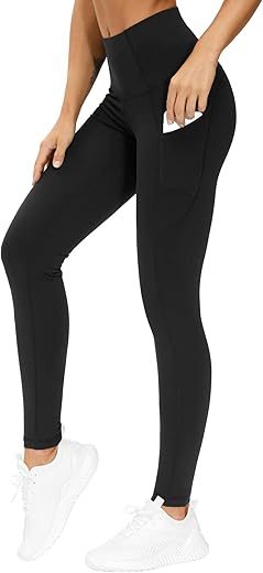 THE GYM PEOPLE High Waist Yoga Pants with Pockets