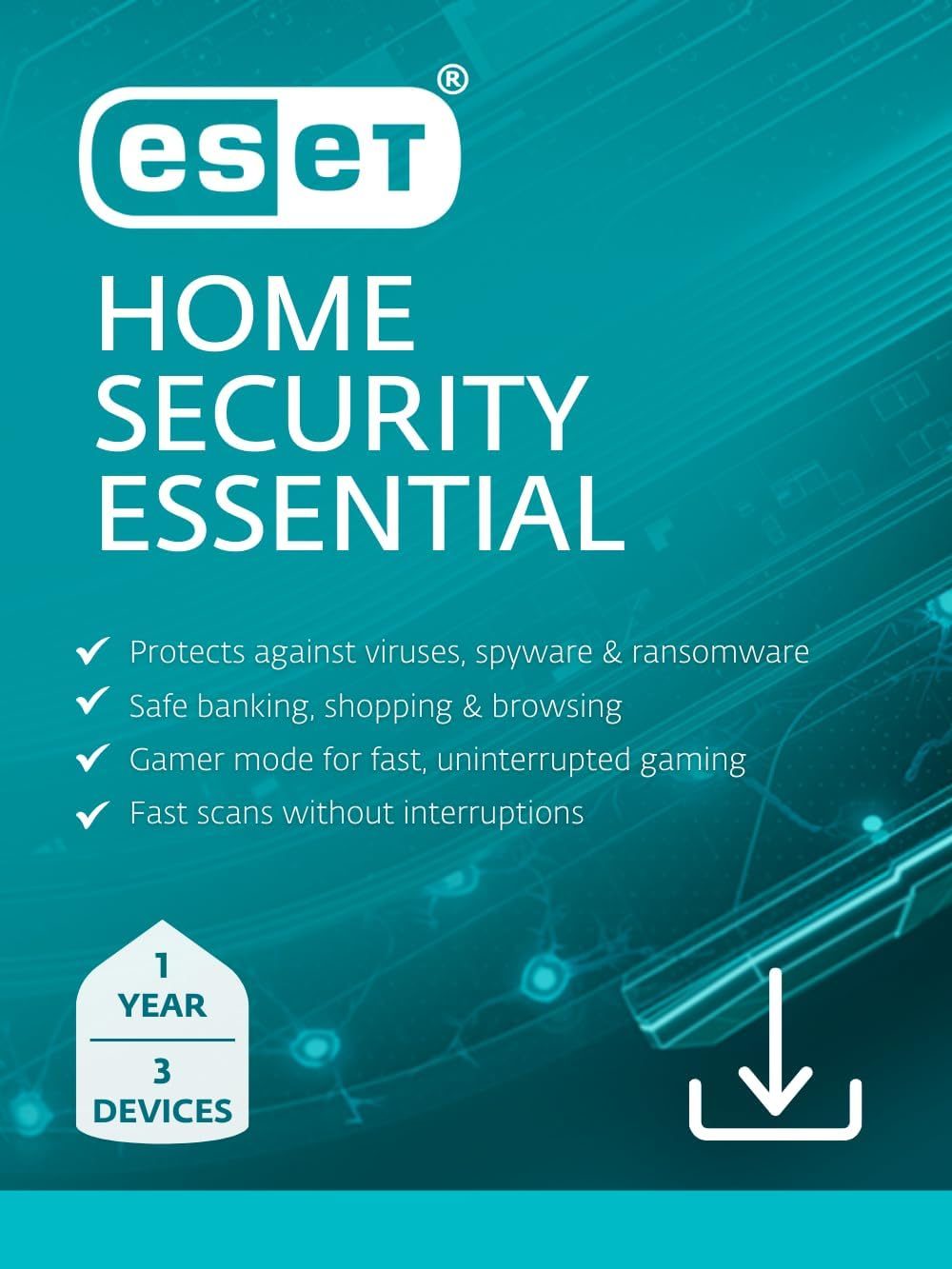 ESET Home Security Essential 2024, 3 Devices