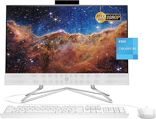 HP 21.5″ All-in-One Desktop, 2022