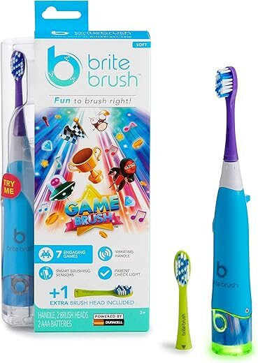 BriteBrush Interactive Smart Kids Battery Toothbrush