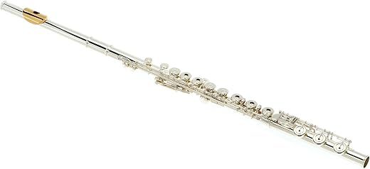 YAMAHA Intermediate Flute YFL-382H with Gold Lip Plate