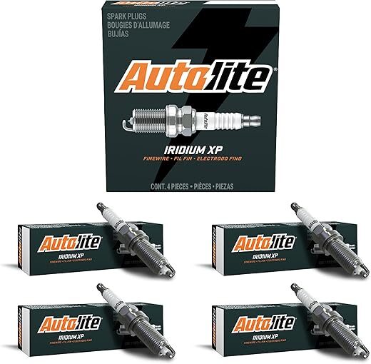 Autolite Iridium XP Spark Plugs, XP6203 (4 Pack)