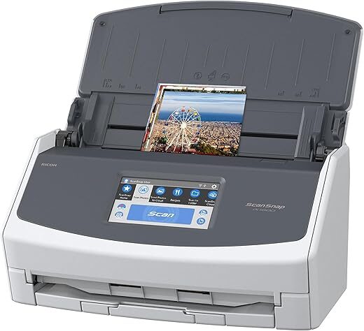 ScanSnap iX1600 Wireless Cloud Document Scanner