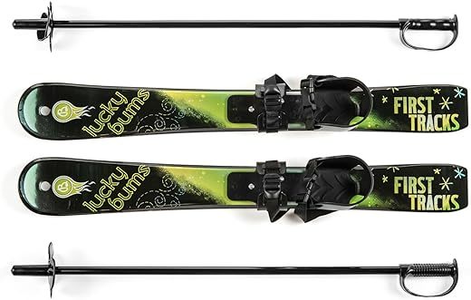 Lucky Bums Kids Beginner Snow Skis