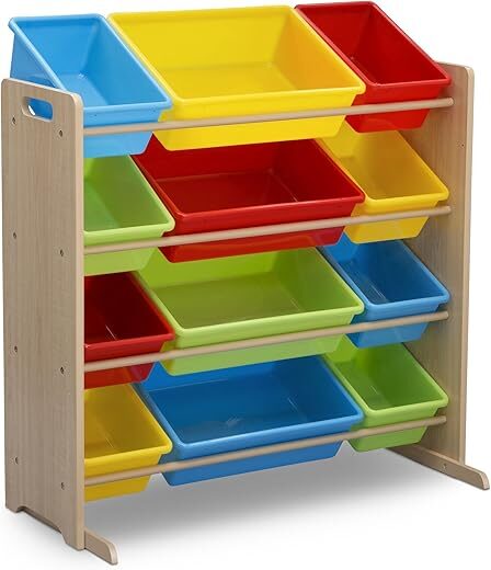 Delta Children Kids Toy Storage Organizer With Bins