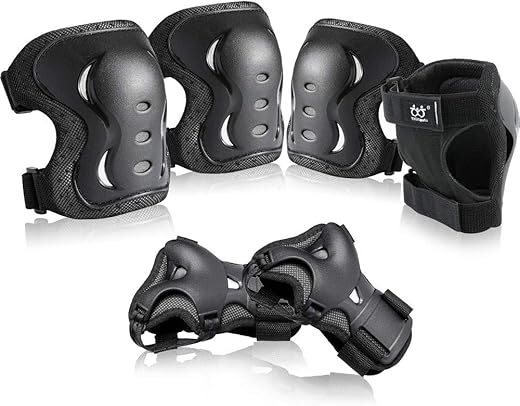 boruizhen Knee And Elbow Pads With Wrist Guards