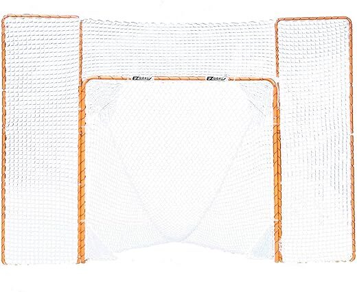 EZGoal Lacrosse Folding Goal With Backstop