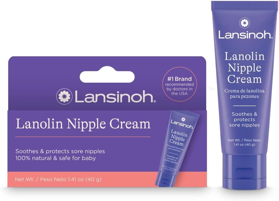 Lansinoh Lanolin Nipple Cream, Safe Nipple Balm