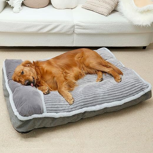 WINDRACING Large Dog Bed With Pillow