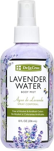 De La Cruz Lavender Water Body Mist 8 fl oz