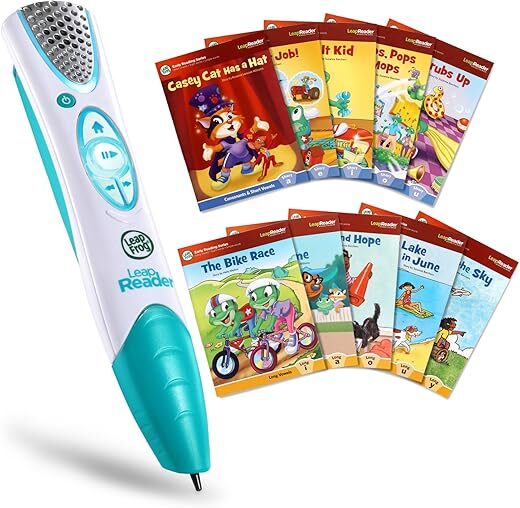 LeapFrog LeapReader System Learn to Read 10 Book Mega Pack