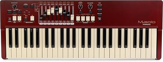 HAMMOND M-Solo Portable Organ – Burgundy