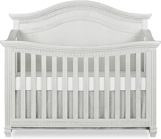 Evolur Madison 5-In-1 Convertible Crib, Antique Grey