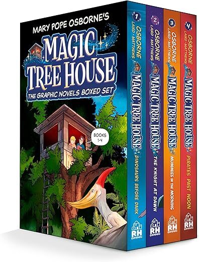 Magic Tree House Graphic Novel Starter Set By Mary Pope Osborne