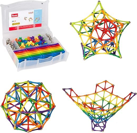 Goobi Magnetic Building Sticks Set, 300 Pcs
