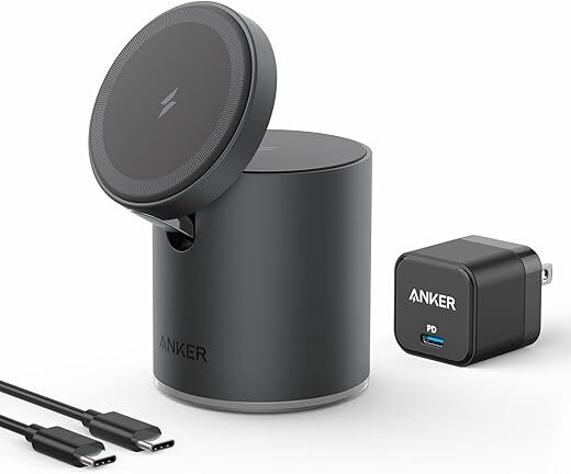 Anker Magnetic Wireless Charger, 623 MagGo Charging Station