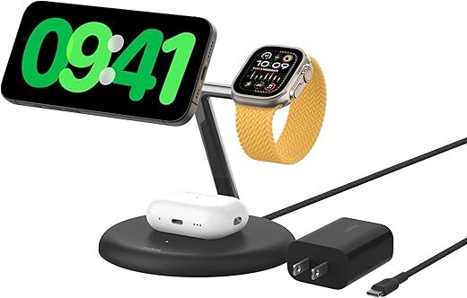 Belkin MagSafe 3-in-1 Wireless Charging Stand 15W