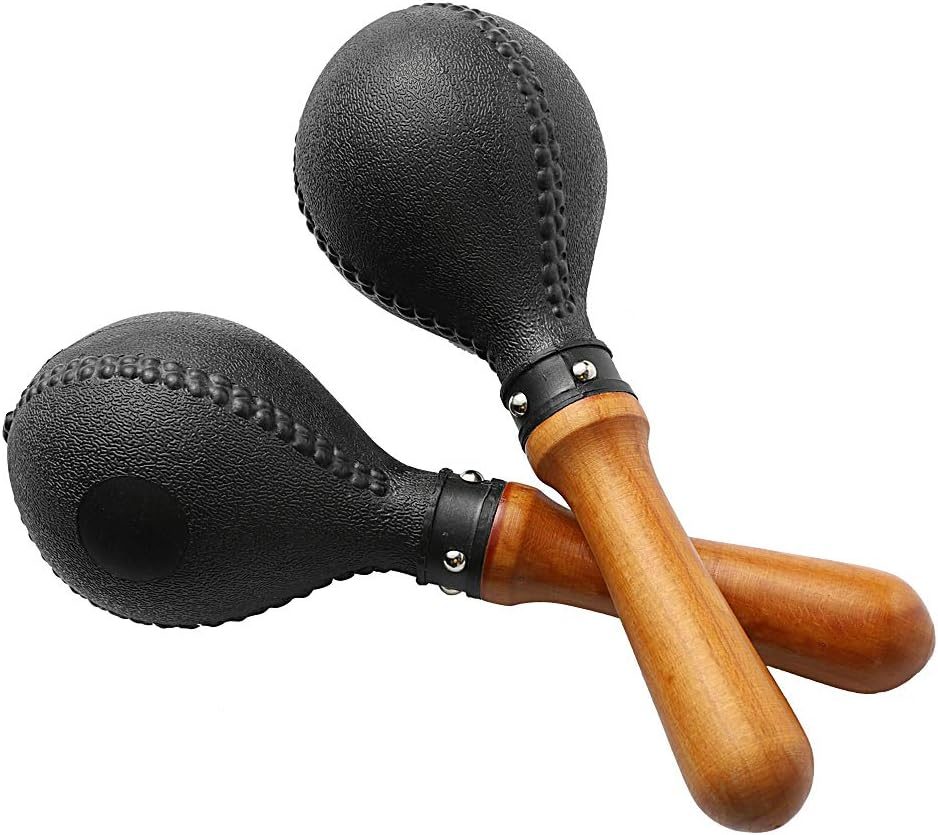 Musfunny Maracas Shakers With ABS Plastic Shells