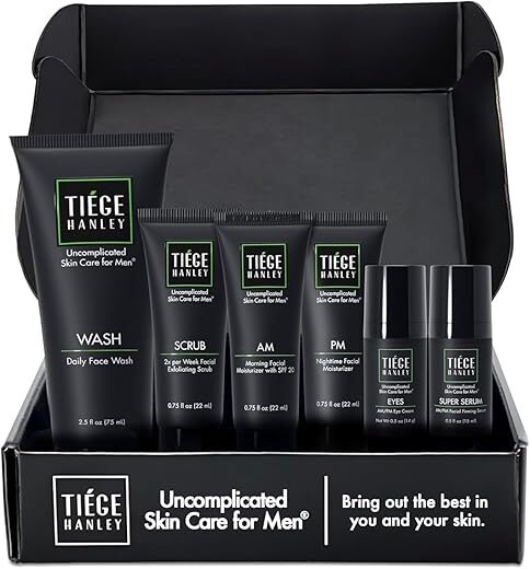 Tiege Hanley Men’s Anti-Aging Skin Care Set System Level 3