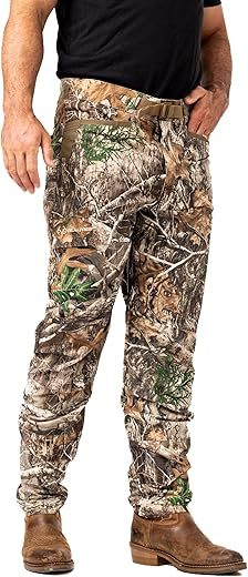 Realtree Men’s Camo Hunting Pant – Durable
