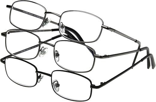 Foster Grant Men’s Council Rectangular Reading Glasses