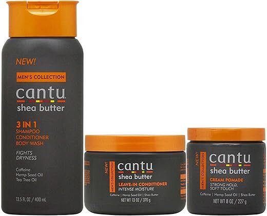 Cantu Men’s Hair Care 3-piece Set 3 In 1