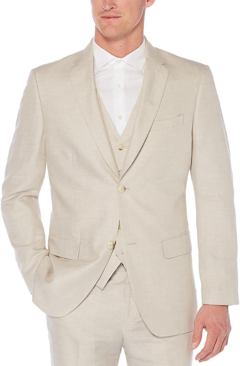 Perry Ellis Men’s Linen-Blend Suit Jacket