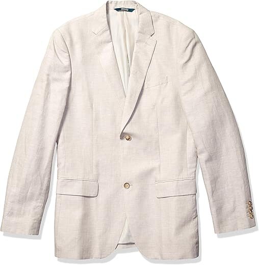 Perry Ellis Men’s Linen-Blend Regular Fit Blazer