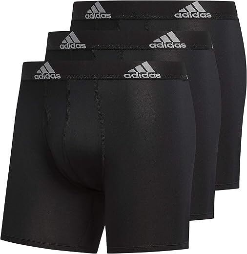 adidas Athletic Fit Microfiber Boxer Briefs