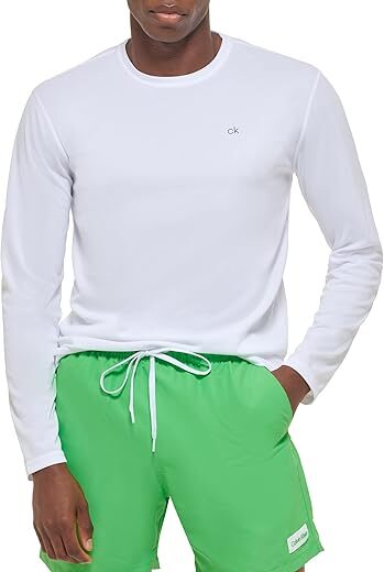 Calvin Klein Men’s Quick Dry Long Sleeve Shirt