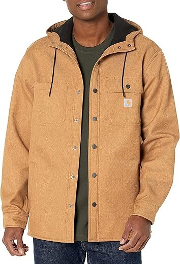 Carhartt Men’s Rain Defender Heavyweight Hooded Jacket