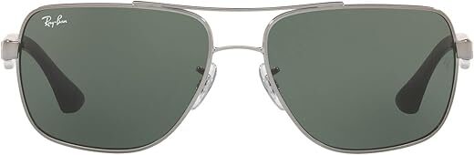 Ray-Ban RB3483 Metal Square Sunglasses