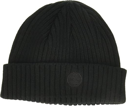 Timberland Men’s Ribbed Watch Cap With Logo