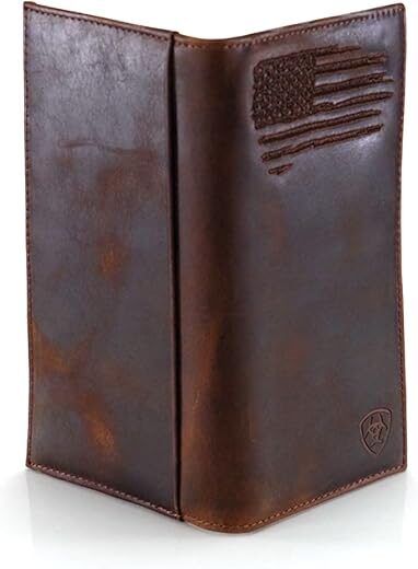 ARIAT Men’s Rodeo USA Flag Wallet