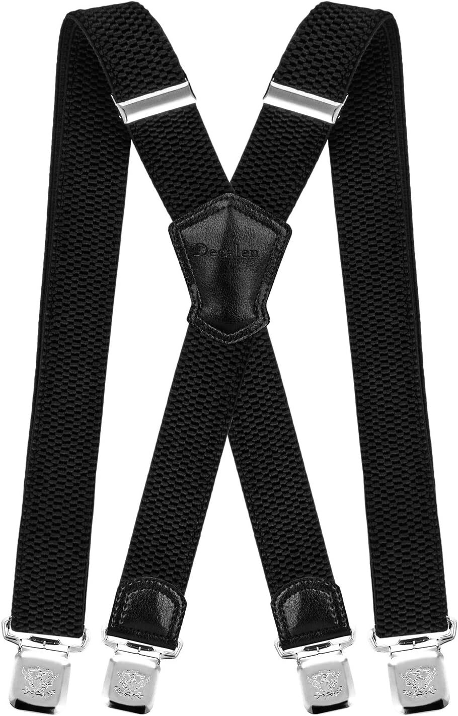 Decalen Heavy Duty X Style Suspenders